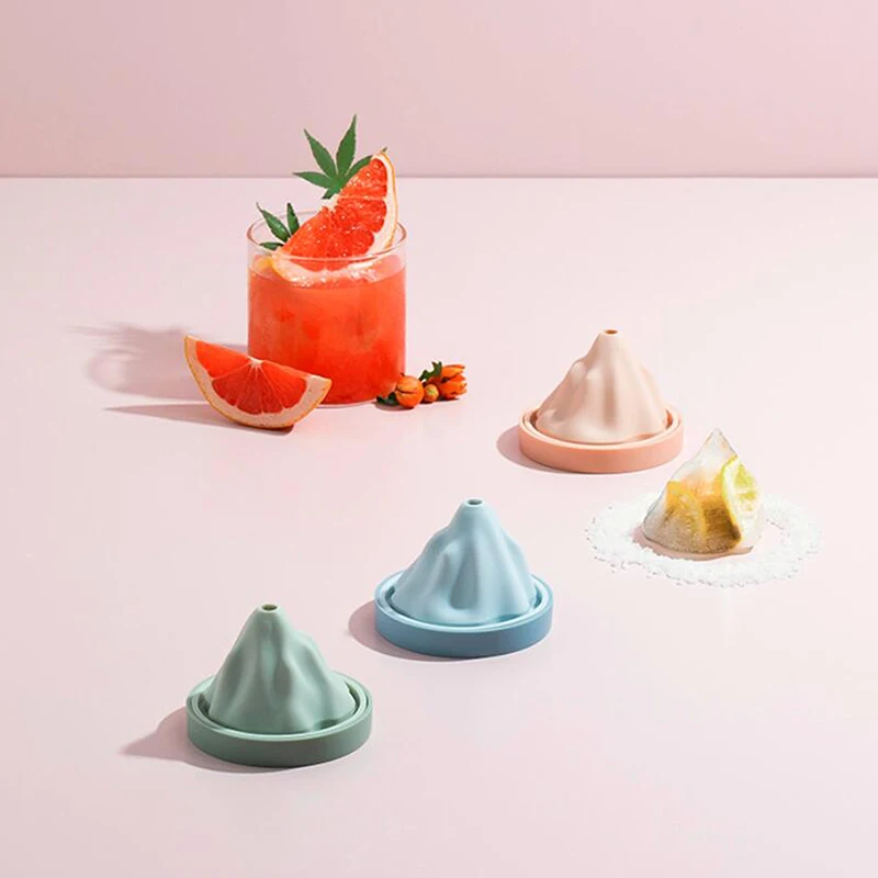 Snow Mountain Silicone Ice Cube Maker Chocolate Cream Mold 3D Baking Kitchen Tool For Candy Cocktail Flan |