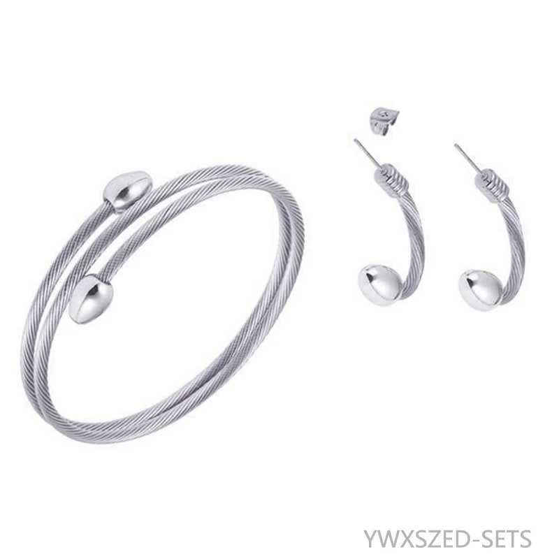 

Gold Round Silver Cuff Letter O Design Bangle Bracelet Fashion Women Jewelry Gift YWXSZED