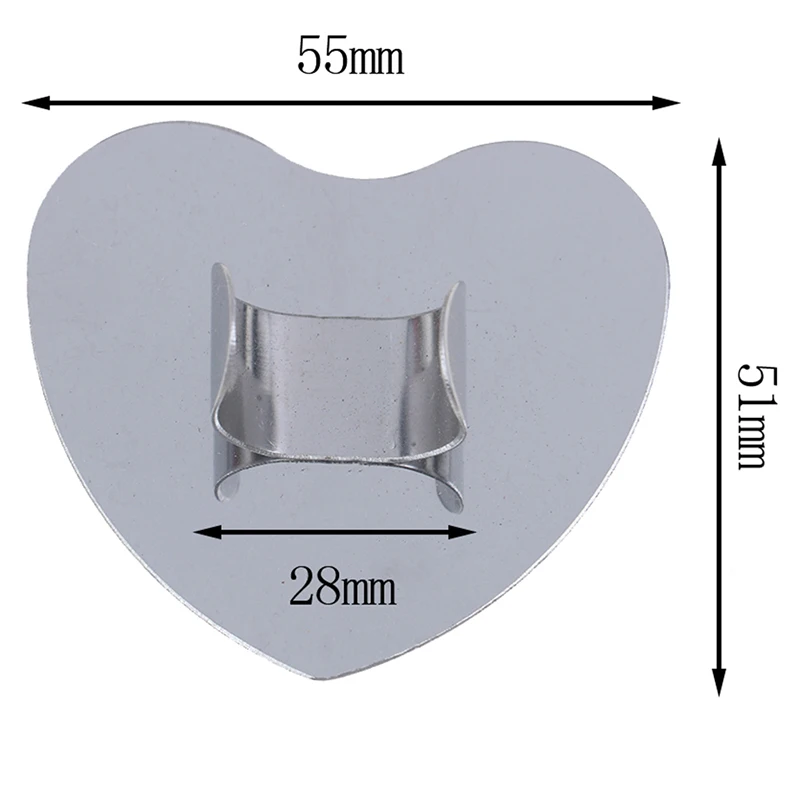 1Pcs Makeup Mixing Palette Stainless Nail Art Color Palette Gel Polish Holder Drawing Color Paint Dish Glue DIY Display Tools