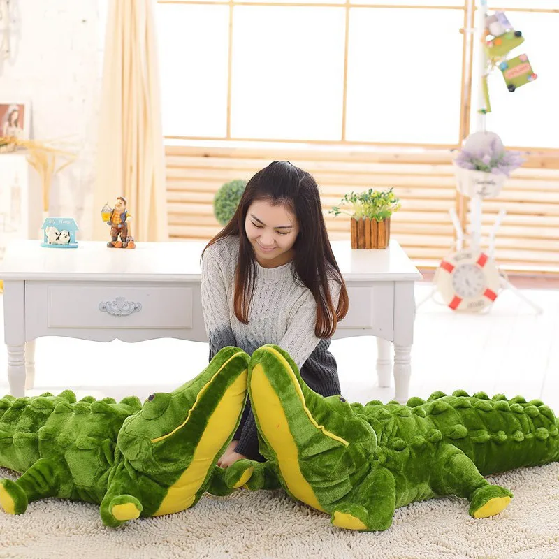 

Hot Selling Simulated Crocodile Creative Cartoon Plush Toy Doll-Processing Customizable Recruit Agents