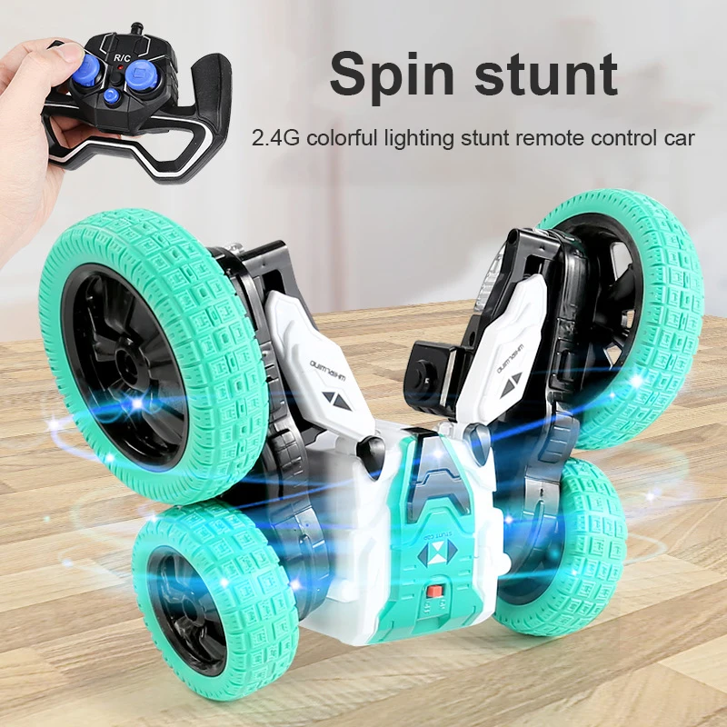 RC Car 2.4G 4CH Stunt Drift Deformation Buggy Car Rock Crawler Roll Car 360 Degree Flip Kids Robot RC Cars Toys for Kids Gift