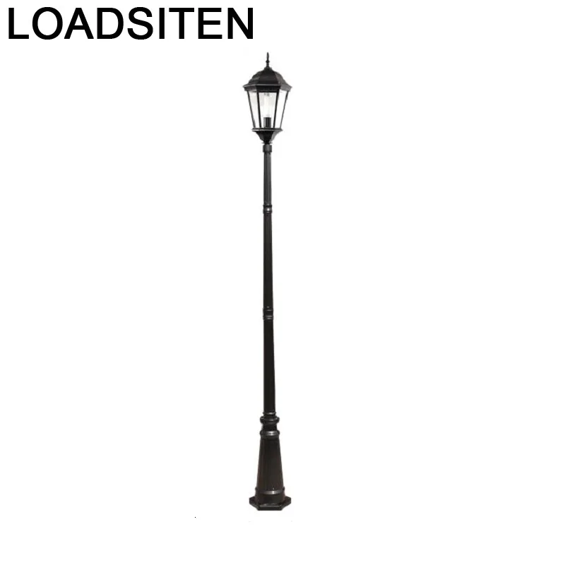 Lampione Giardino Lampioni Da Esterno Iluminador Jardin Luminaire Exterieur Plaza Lamp Uliczna Led Off Street Road Light