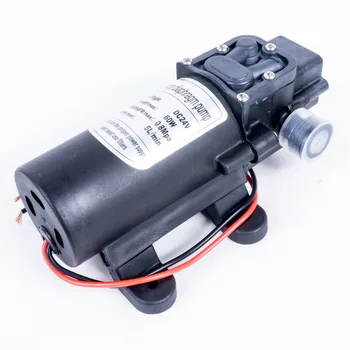 

DC 24V 130PSI 5L/min 60W Electric Water Pump Black Micro High Pressure Diaphragm Water Pump Sprayer Car Wash 24 V