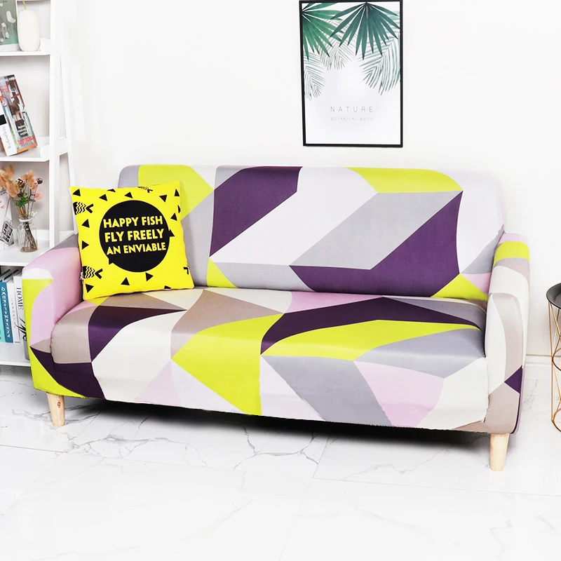 

Modern Elastic Stretch Sofa Covers for Living Room Sofa Couch Slipcovers L-shape/U-shape 1/2/3/4 Seater Sectional Sofa Covers