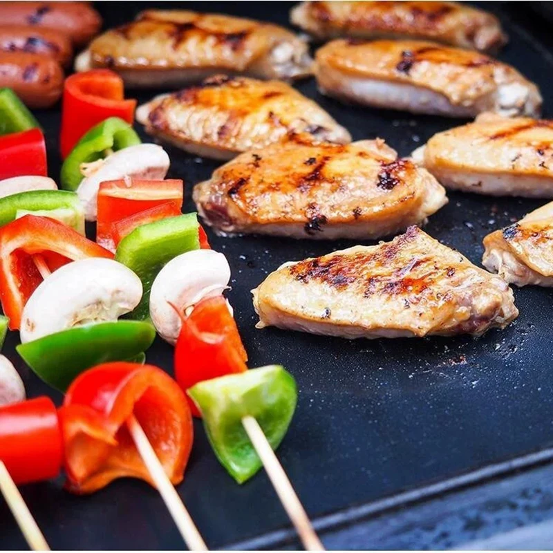 BBQ-Grill-Mat-Barbecue-outdoor-Baking-Non-stick-Pad-Reusable-Teflon-Cooking-Plate-40-30cm-For(42)