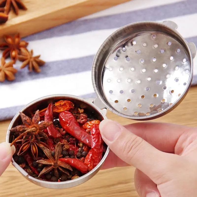 Stainless Steel Soup Ball Seasoning Box Gadget font b Home b font font b Garden b