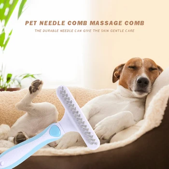 

Cat Dog Hair Removal Needle Comb Pet Puppy Open Knot Curly Hair Trimming Brush Animal Hair Cleaner Cat Accessories