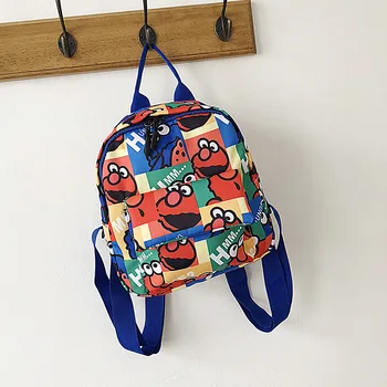 

2020 New Small Fresh Canvas Backpack Female Korean Student Bag Ins Super Street School Bag Small Backpack