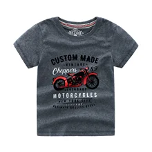 Zhongshan/детская одежда; коллекция года; сезон лето; стиль; детская футболка с короткими рукавами для мальчиков; Чистый хлопок; для больших мальчиков