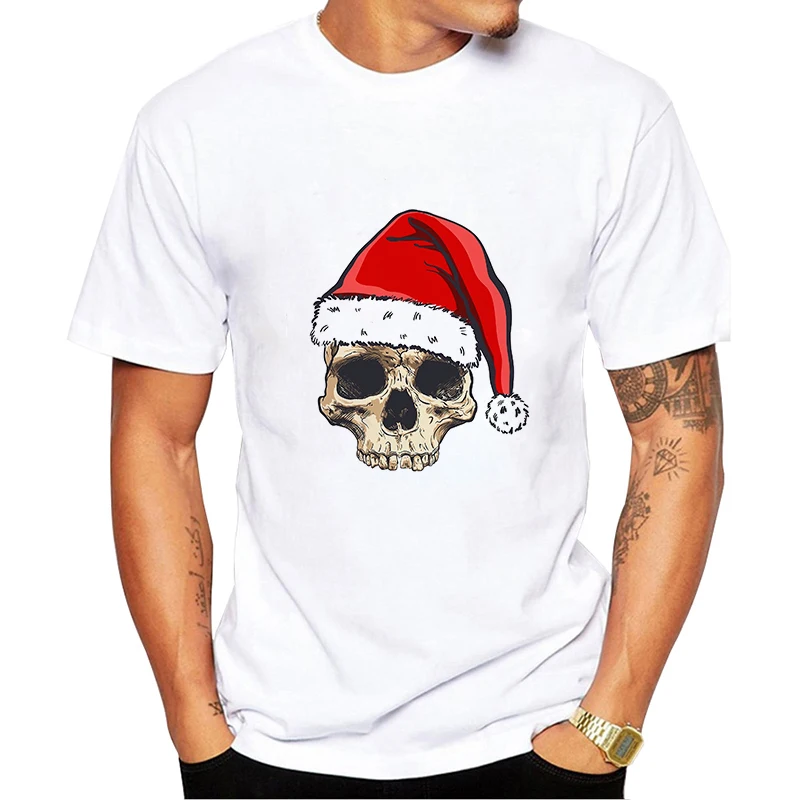 

2020 Spring Summer Women/Men Christmas Santa T-shirt Oversize Boyfriend Style Tops Perfect Basic Render Unlined Upper Garment