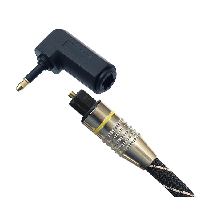 Adaptateur audio optique 3.5mm, prise Jack femelle vers charnière numérique  mâle - AliExpress