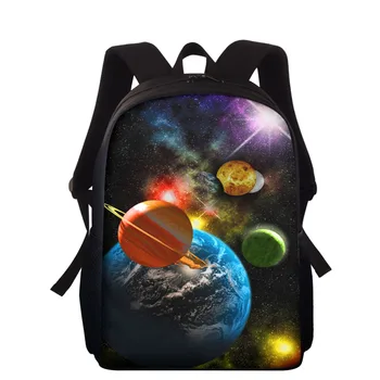 

Backpack Custom Pattern Cosmic Sun Earth Planet School Bag Schoolbags Teenagers Girls Boys Student Travel Book Bag Kids Mochila