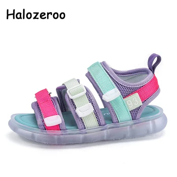 

New Summer Kids Beach Sandals Toddler Brand Light Shoes Baby Boys LED Casual Sandals Children Girls Fashion Sport Sandals 2020