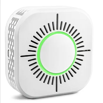 

Wireless Smoke Detector Compatible with Sonoff RF Bridge for Smart Home Alarm Security 433MHz Sensitive Super-Long Standby Life