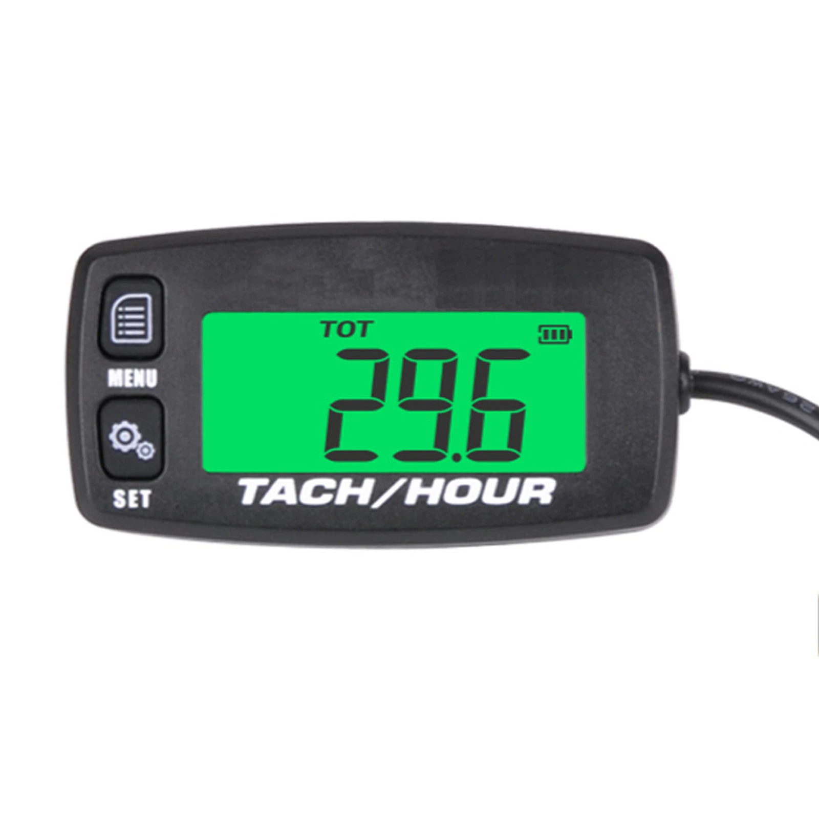 Tacho Hour Meter Digital Resettable Inductive Tachometer For Motorcycle