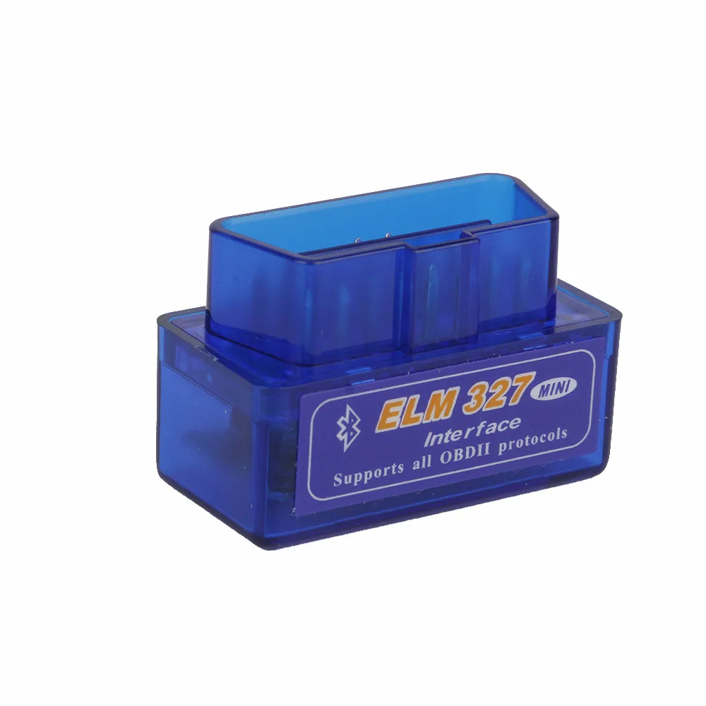 Супер Мини ELM327 Bluetooth V2.1/V1.5 OBD2 автомобильный диагностический инструмент ELM 327 Bluetooth для Android/Symbian для OBDII протокол