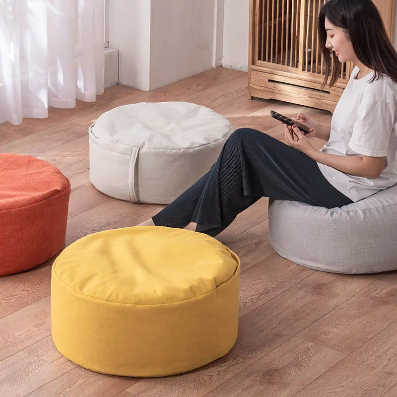 Коврик для медитации и йоги домашняя мебель из хлопка льна ленивый Женский