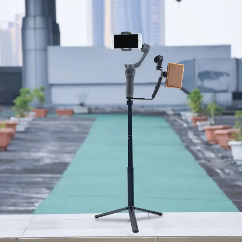 1 комплект l-образный Кронштейн ручной держатель складной штатив для DJI Osmo Mobile 2 3 Kit