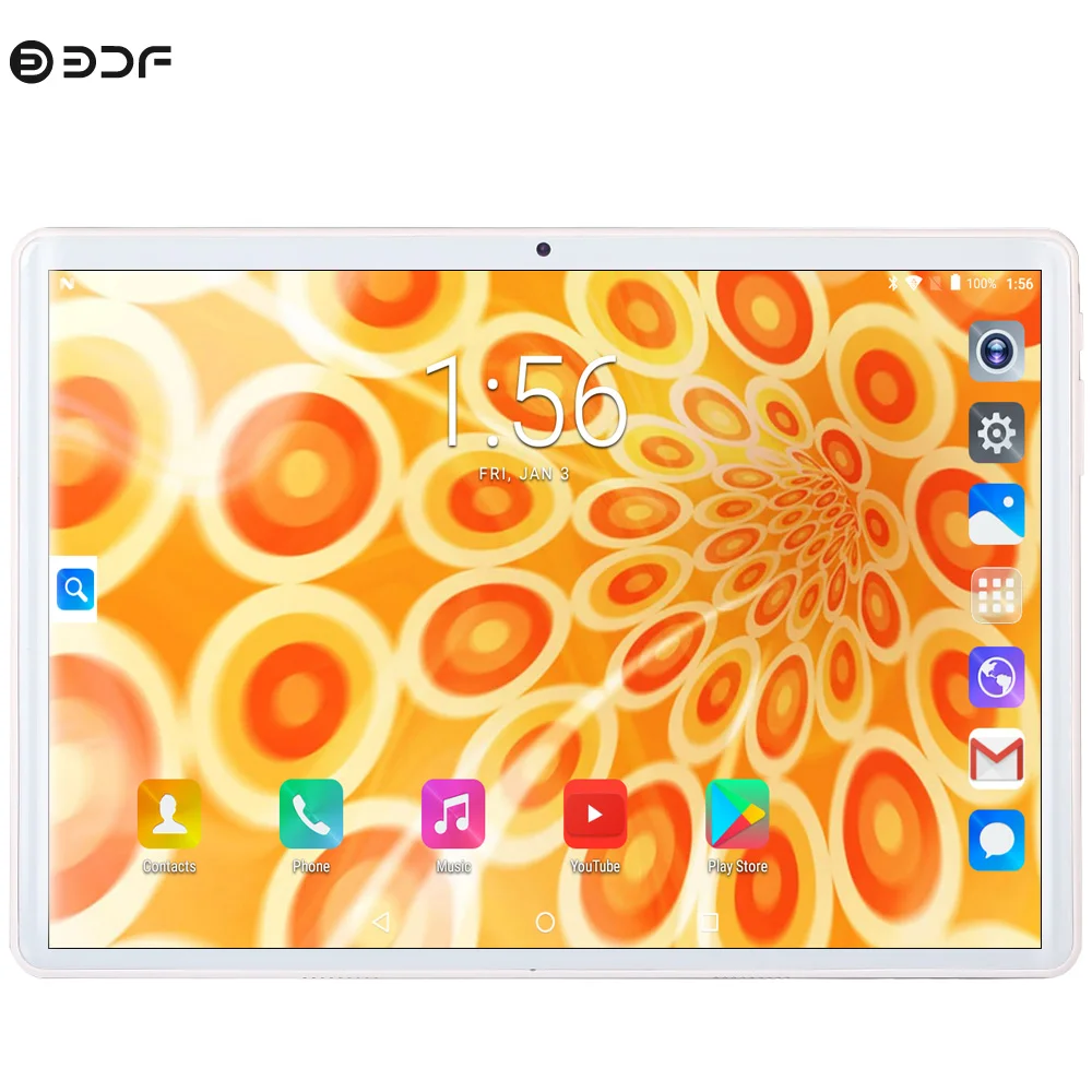 Polegada Tablet Android 7.0 Sistema Quad Core Bluetooth Wifi Sim pc 1 gb Ram 32 Rom Comprimidos Bdf 10