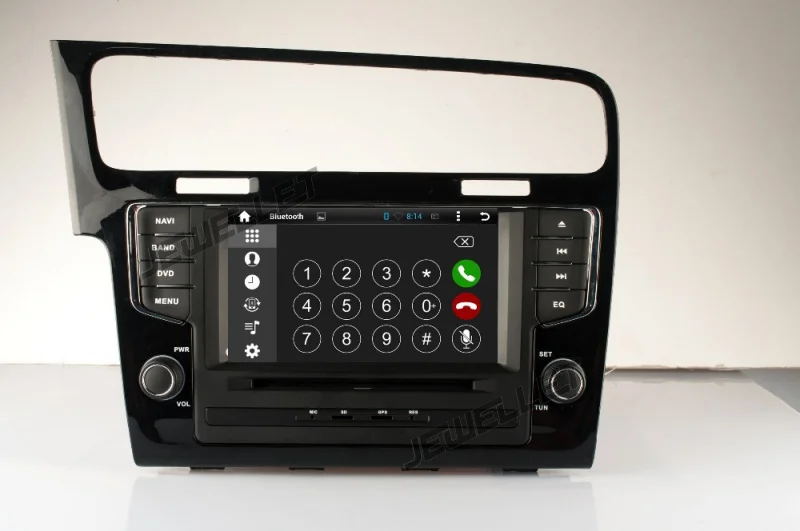 Четырехъядерный 1024*600 HD экран Android 9,0 автомобильный DVD gps Радио Навигация для VW Golf 7- с 4G/Wifi DVR OBD 1080P