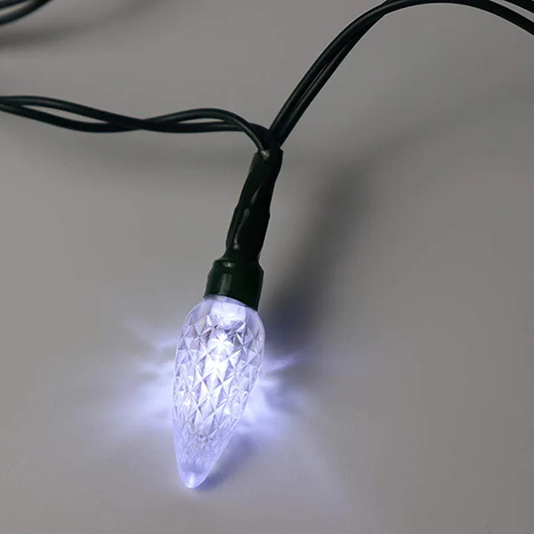 Новый счастливый Рождественский светильник светодиодный USB кабель зарядное
