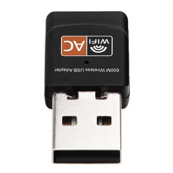 

New Wireless Network Card 600Mbps Dual Band Wireless Network Card Computer Mini USB WiFi Adapter Wireless Network Card
