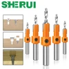 1pc 8mm Shank HSS Woodworking Countersink Router Bit Screw Extractor Remon Demolition for Wood Milling Cutter ► Photo 1/6