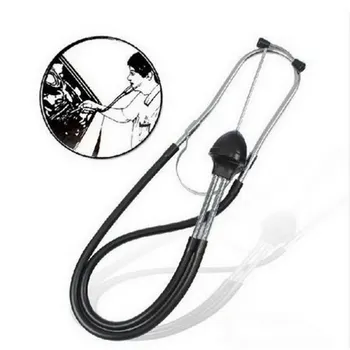 

Black Mechanics Cylinder stethoscope noise stethoscope car abnormal sound diagnostic device 63cm Car Engine Block Diagnostic hot