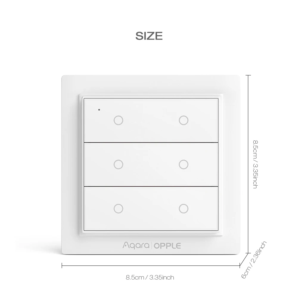 Aqara zigbee 3.0 opple sem fio interruptor