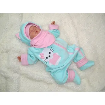 

Комплект "Китти" 4х предметный Комбинезоны для малышей 0-6 мес