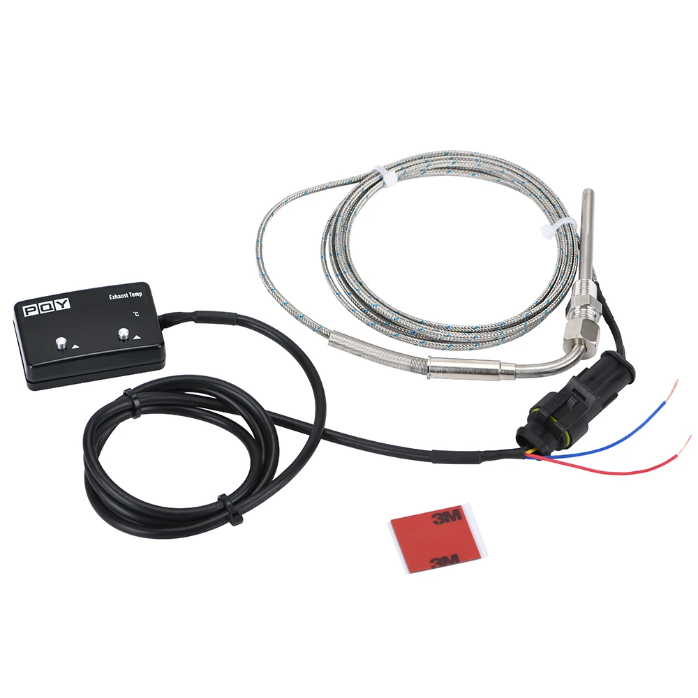 Car Exhaust Temp Gauge Exhaust Gas Meter Digital With Sensor EXT Temperature Meter Turbo for 4WD Hilux Patrol EGT WLR-TAG06-QY car gauge,exhaust temperature sensor