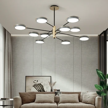 

Vintage led Chandelier for living room bedroom study room lustre de plafond Adjustable loft home Ceiling Chandelier lighting