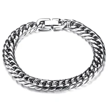 316L, нержавеющая сталь, мужской браслет, кубинское звено, ручная цепочка, Викинг, панк, мужской подарок, ювелирные изделия, на каждый день, Pulseira,, Прямая поставка