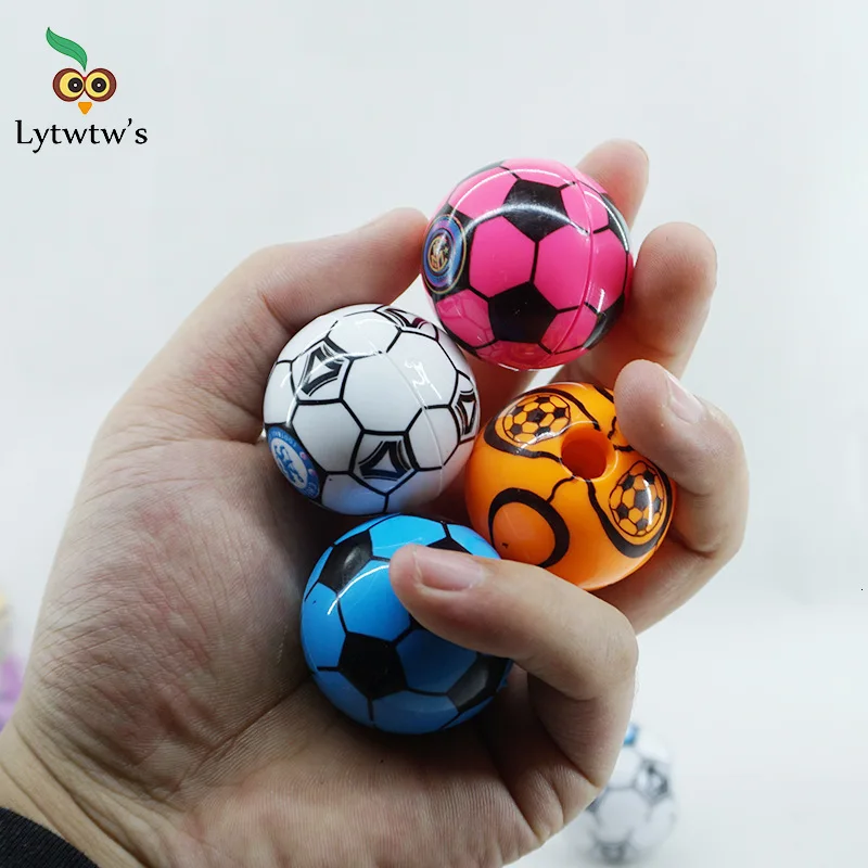 1 штука Lytwtw милые цветные футбольные Точилки Kawaii Cnady Канцтовары для школы и офиса