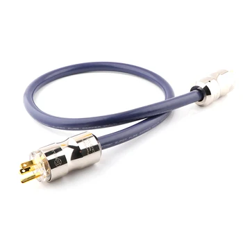 

HiFi Krell crio-156 gold plated EU Schuko mackintosh US 2328 5N power cord socket copper power cable connector