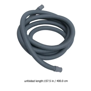 

4m Automatic Roller Washing Machine Hose Drain Pipe Thickened Outlet Pipe Universal Soft Down Pipe Extension Tube