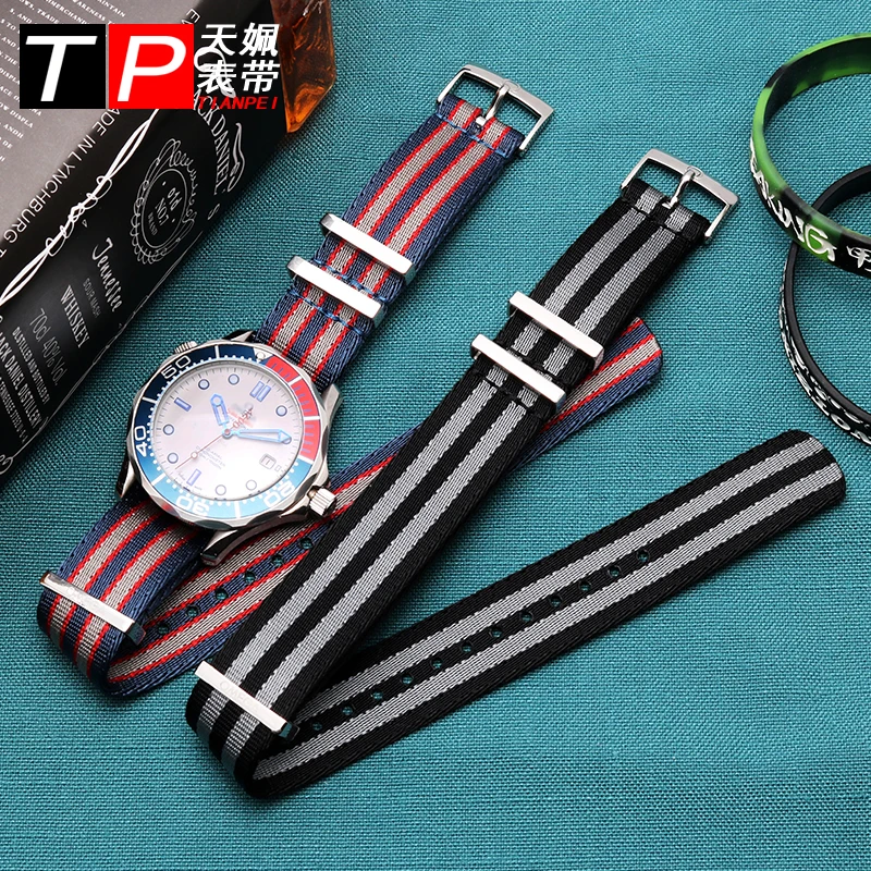 Cinturino In Nylon Antideflagrante Da 20Mm Speciale Per Cinturino Da Marinaio Per Orologio