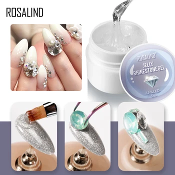 

5ml New Nail Glue Rhinestone with Topcoat Glassy No Wipe Super Sticky Adhesive Glue Soak off Acrylic Gel Manicure Tools