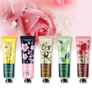

10pcs Plant Fragrance Hand Cream Moisturizing Hand Care for Women Men Winter Travel HJL2019