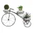 Bicycle Decor Plant Pot Flower Basket Tricycle Bike Design Flower Basket Storage Party Decoration Pots Pots Home Flower Garden 