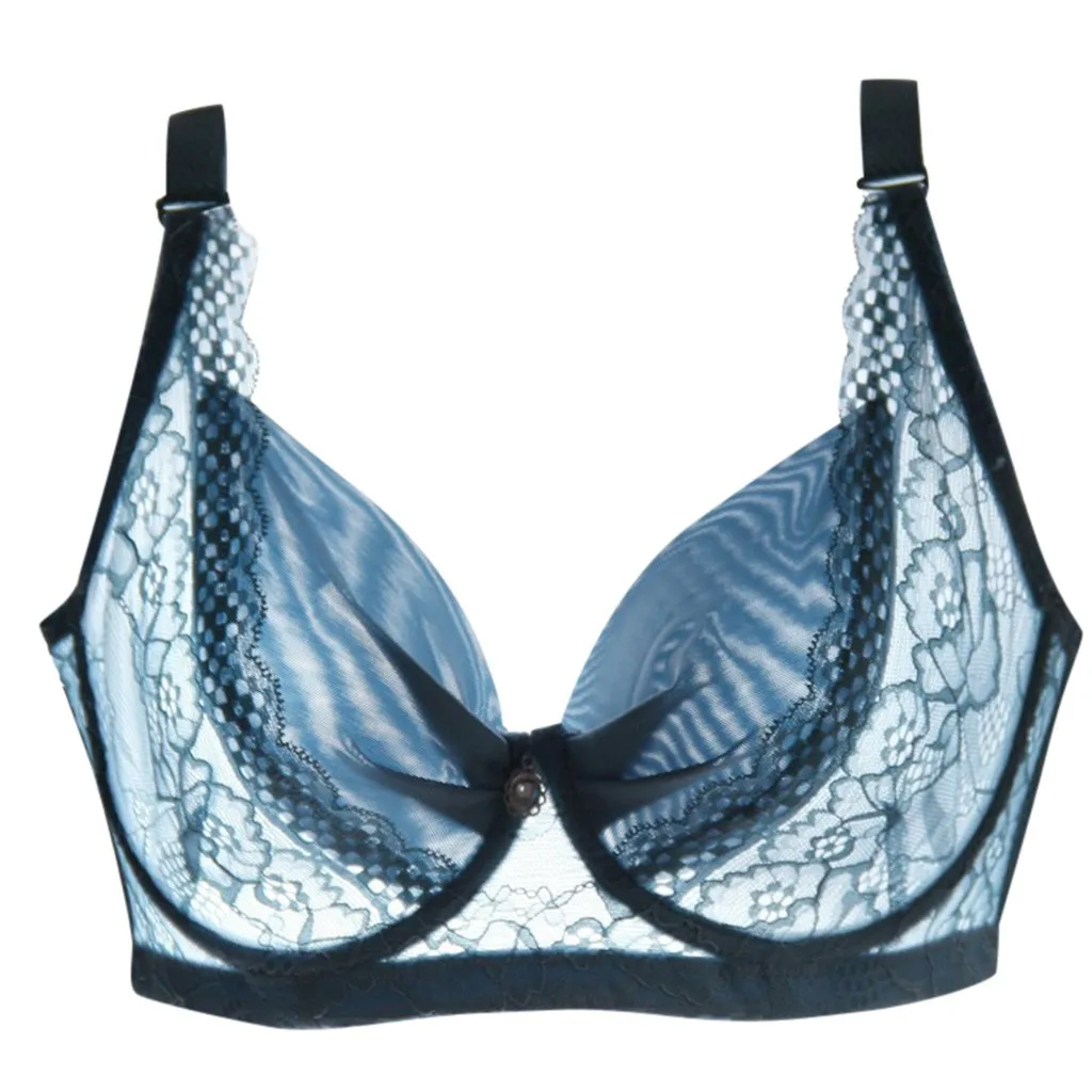 women sexy bra plus size bra adjustable gauze br