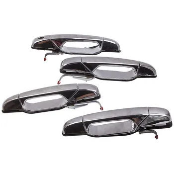 

Front Rear Set Outer Chrome Door Handle for Chevy Tahoe GMC Yukon 2007-2013