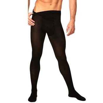 

Men's Pantyhose Sexy Breathable Pantyhose See Through Stockings Tights Pants Underwear Male Intimates