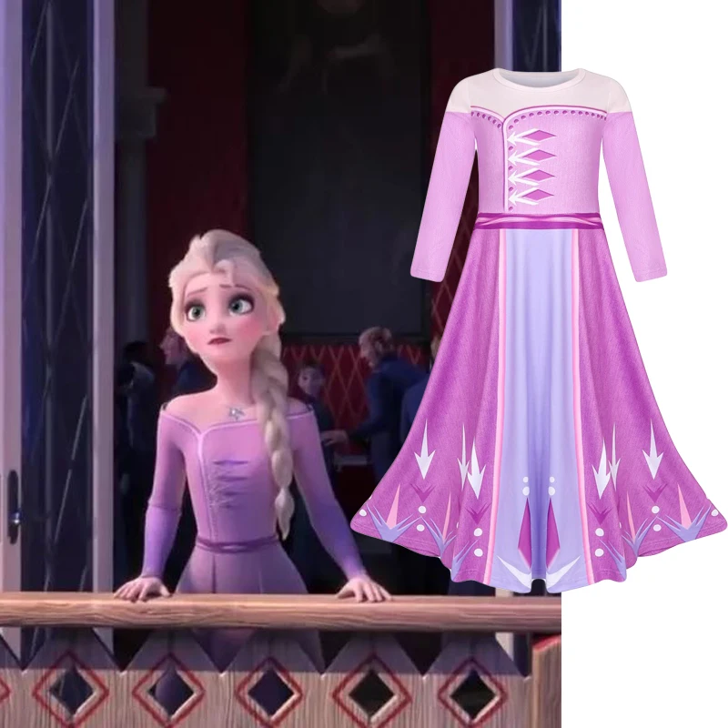 Vestito Dalla principessa Elsa Cosplay Costume Per Le Ragazze Abito Dei  Capretti di Film di Halloween Regalo Di Natale Anime Performance di Danza  Evento|Girls Costumes| - AliExpress