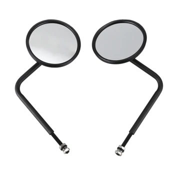 

Door Off Mirror for Jeep Wrangler Side Mirrors Circular Rear View Quick Release Mirrors for 2007-2019 Jeep Wrangler Jk Jl 2Pcs