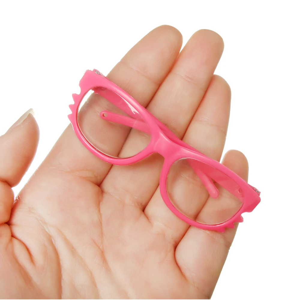 18 Inch Dolls Fashion Cool Miniature Eyeglasses Mini Colorful Doll Glasses Round Frame Eyewear Spectacles Toy Eyeglass | Игрушки и хобби