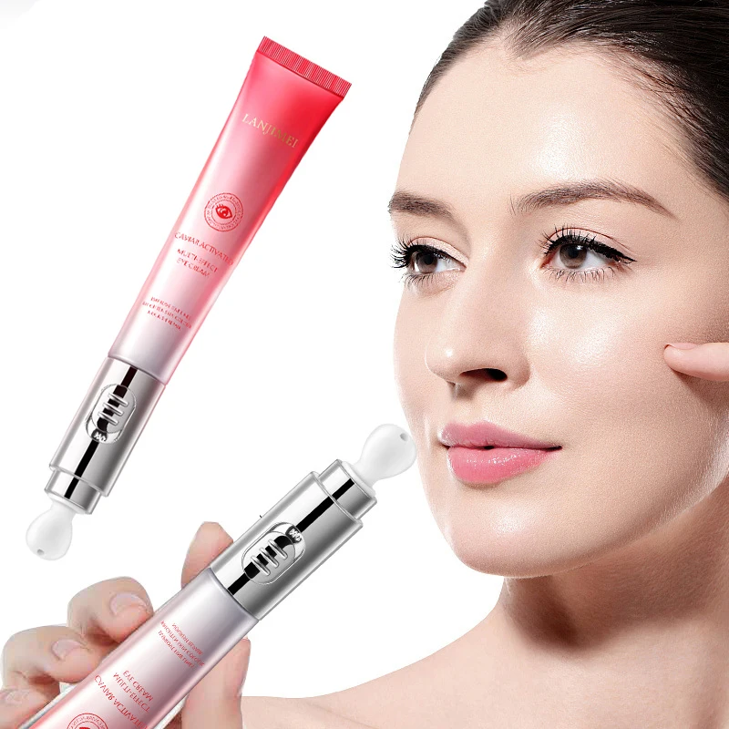 

Electric Massage Eye Cream Crystal Eye Mask Under Eye Patches Anti-Wrinkle Anti-Aging Dark Circles Collagen Essence Eye Cream