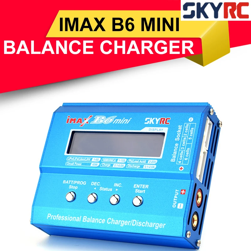 SKYRC iMAX B6 Mini Balance Charger Discharger RC Battery Charging for LiPo LiFei
