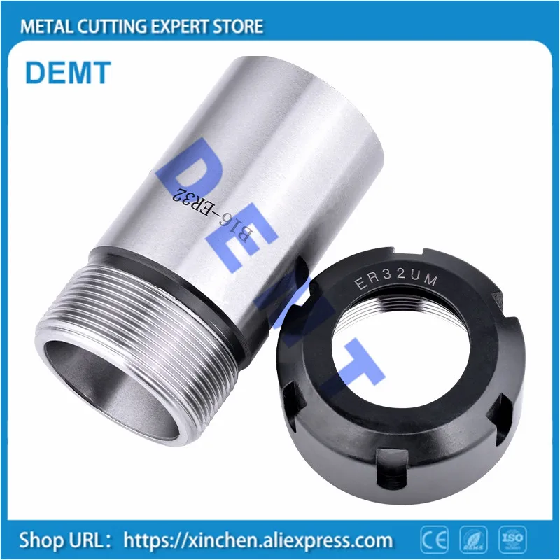 ER11 ER16 ER20 ER25 ER32 Collet Chuck Tool Holder Chuck Straight shank,Tail B10 B16 B18 taper mechanical lathe milling machine