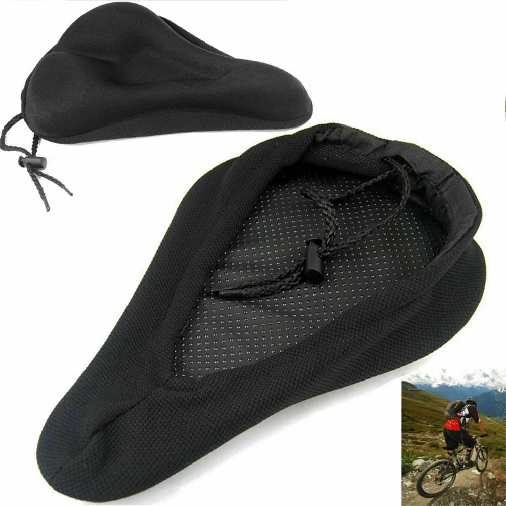 Mountain Bike 3D coprisella spessa traspirante Super morbida sella per  bicicletta spugna in Silicone cuscino per sedile per bici accessori per  biciclette|Bicycle Saddle| - AliExpress